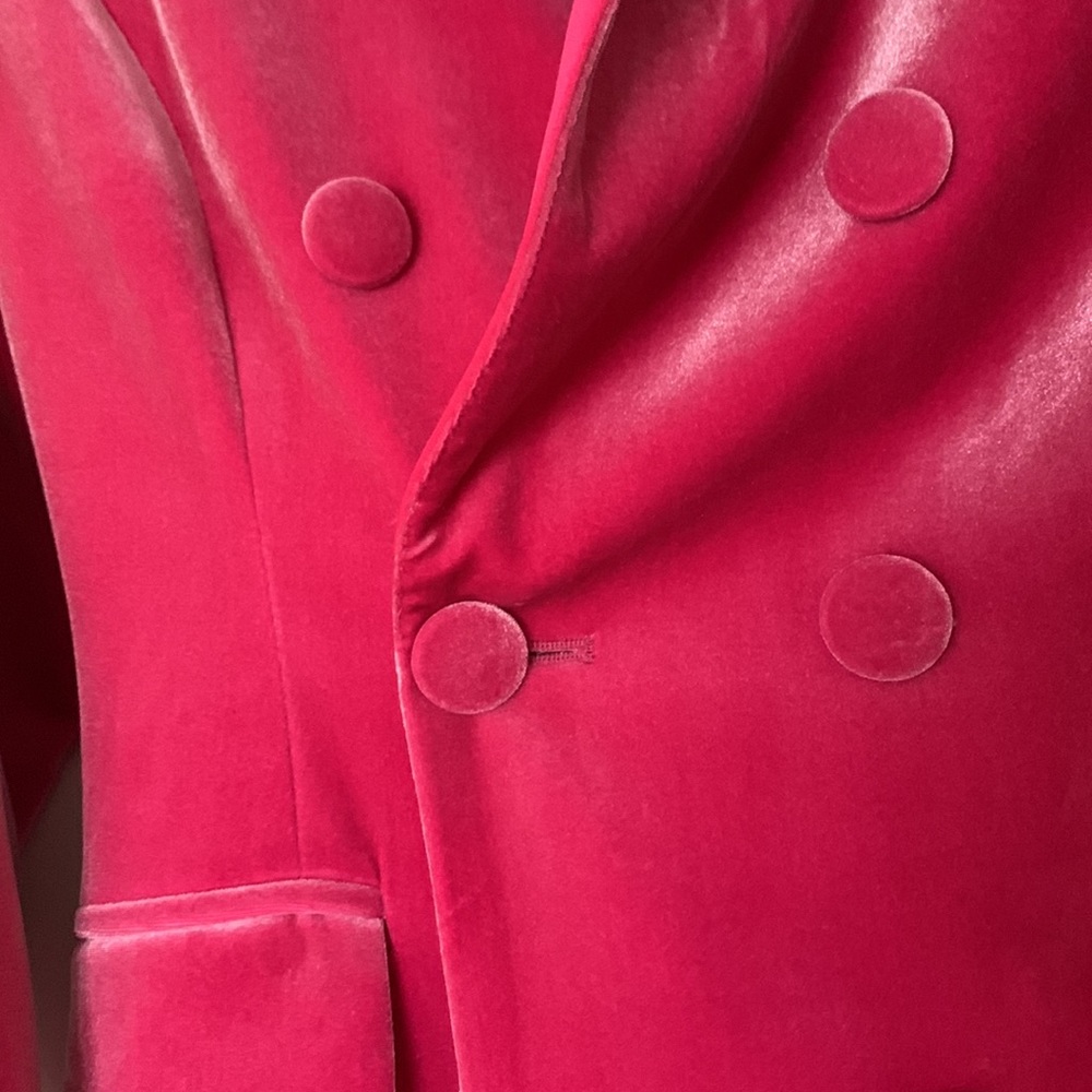 Beautiful Hot Pink Blazer - Picture 3 of 4